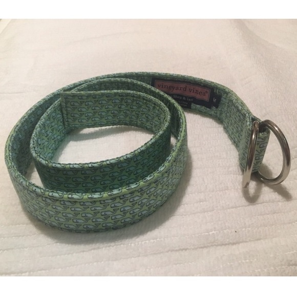 Vineyard Vines Whale Cloth Belt - Picture 2 of 4
